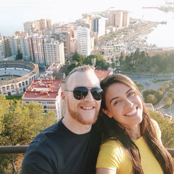 Helô e Eric em Málaga